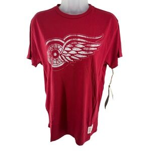 Retro Brand‎ Detroit Red Wings NHL Tee Shirt Womens Small NEW